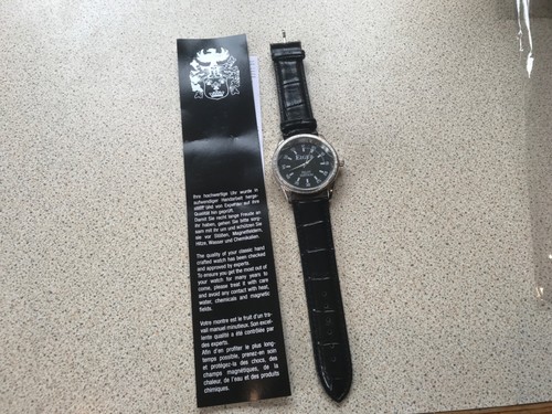 Mens watch black eiger - watch,