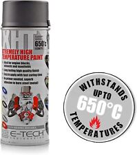 E-Tech GRAPHITE High Temperature XHT VHT Spray Paint Can Engine Block Exhaust