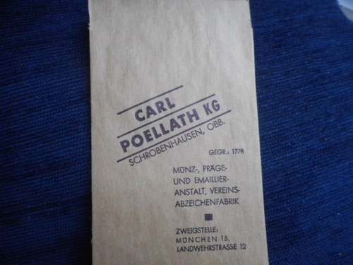 Issue packet for - for, german