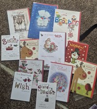Christmas Cards Joblot 130 Odd