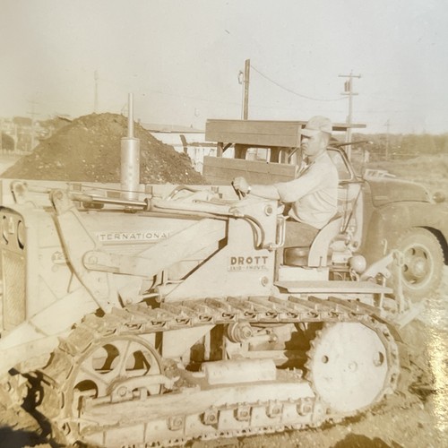 Vtg 1950 international drott - international,