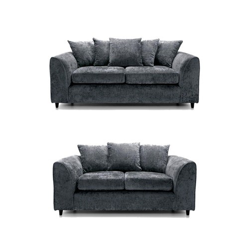 Modern dark grey chenille 2 - grey, 3
