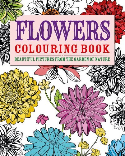 Flowers colouring book - colouring,