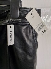 George leather look PVC