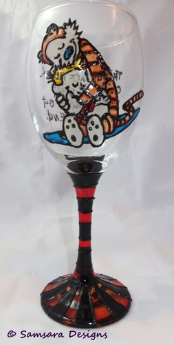 Calvin and hobbs wine gin - and,