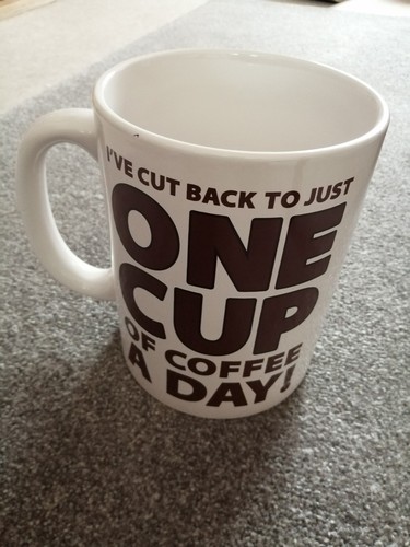Novelty giant mug ve cut - novelty,