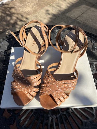 Faith tan wedge size 7 - wedge,