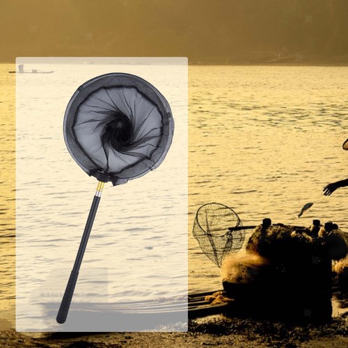 Telescopic folding landing - landing, net