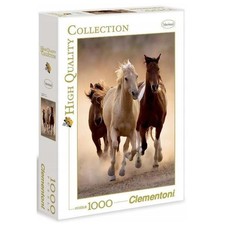 Puzzle 1000 Hq Running Horses