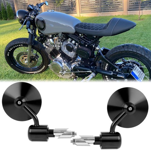 Round motorcycle bar end - 7/8",