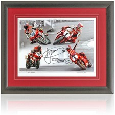 Carl Fogarty and Jamie Whitham