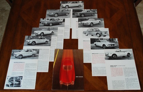 Alfa romeo brochure folder - alfa,