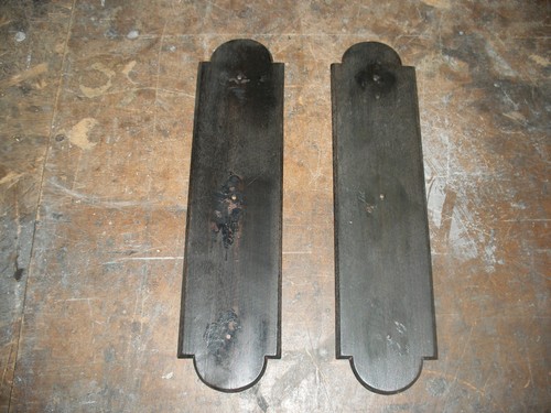 Pair reclaimed hardwood - of,