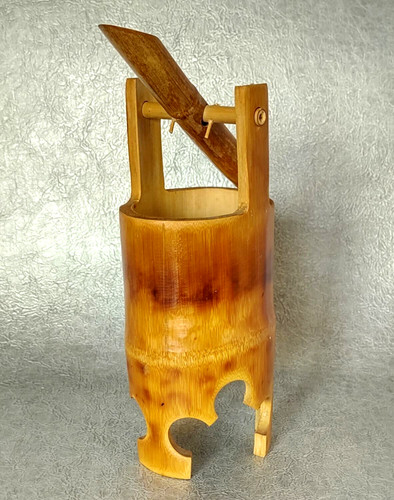 Japanese vintage bamboo flower - vintage,