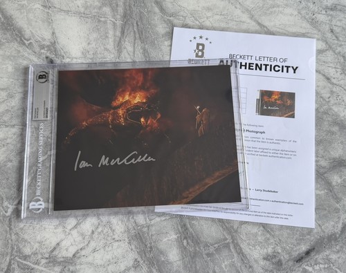 Ian mckellen signed lord - signed,