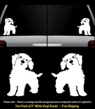 Maltese Bichon Frise Two Pk 5"