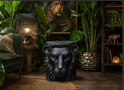 Lions head side - lions,