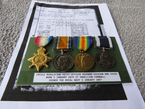 Ww1 trio gc medal to - &,
