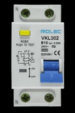 ROLEC 10 AMP CURVE B 6kA 30mA