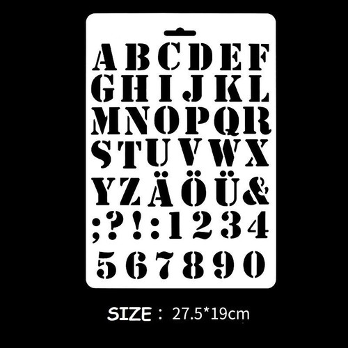 Plastic alphabet letter - plastic,