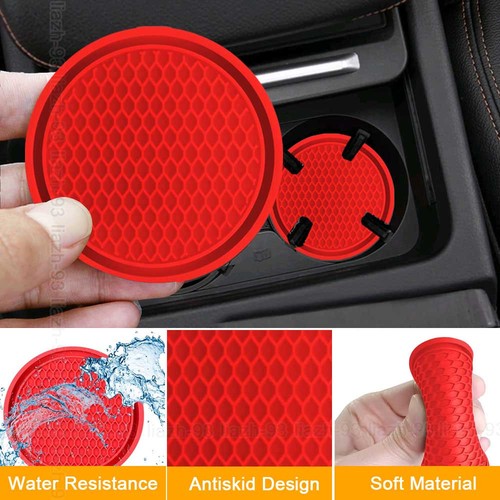 Red cup holder anti slip - anti,