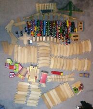 Massive Bigjigs wooden train set + Bridges, Junctions, Flexi, Crossovers Engines