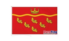 EAST SUSSEX DURAFLAG 150cm x 90cm 5x3 FEET HIGH QUALITY FLAG ROPE & TOGGLE