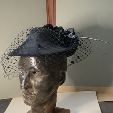 Peter Bettley Black Sinamay