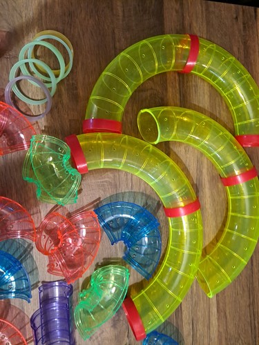 Rotastack hamster tubes - add, on