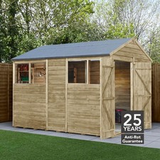 Forest 4life 6x10 apex shed - forest,