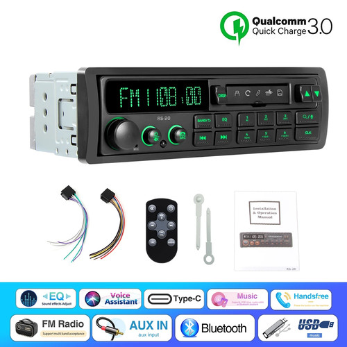 1din retro car radio mp3 - 1din,