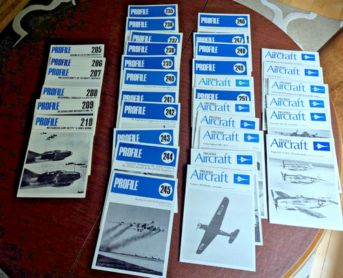 Profile aircraft collection - aircraft,
