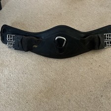 Devoucoux Black Leather Dressage Girth - 60cms/24’’