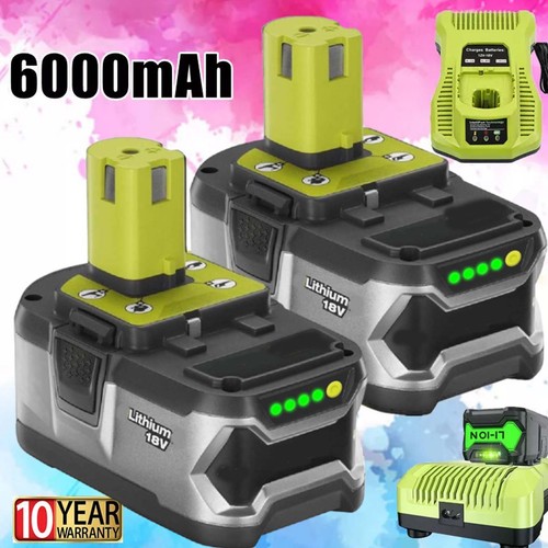 0ah for ryobi 18v - 5.0ah/6.0ah,