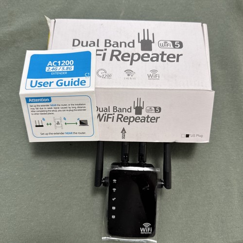 Dual band wifi repeater - dual,