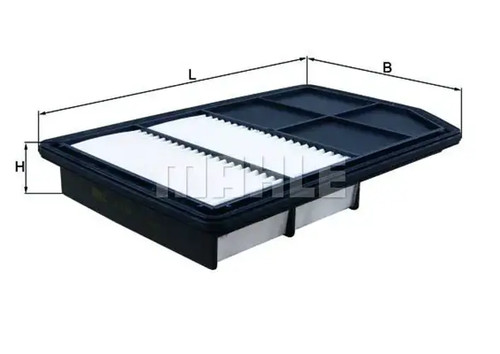 Air filter insert - insert, lx