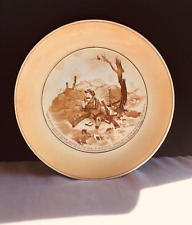 WW1 Grimwades Bruce Bairnsfather Ware Plate Old Bill 'Singing in the Wilderness’