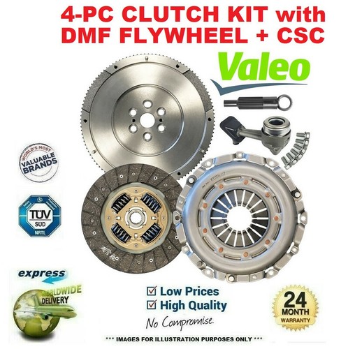 Valeo 4pc dmf clutch kit - valeo,
