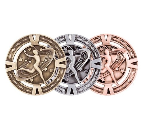 60mm moulded dance medals - 60mm,