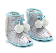 SALE! New Girls Frozen 2 Slippers Slipper Boots Size 7/8 Disney Store LAST PAIR!