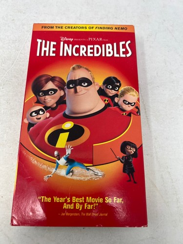 The incredibles vhs 2005 - incredibles,