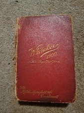 Whitaker's Almanac 1900. Complimentary Edition from Hatch Mansfield & Co.