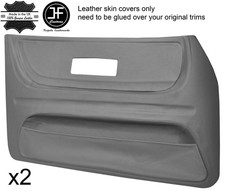 GREY LEATHER 2X FRONT FULL