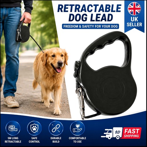 Retractable dog lead leash - dog,