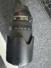 Nikon ED AF-S Nikkor 70-300mm f/4.5-5.6G VR Lens with HB-35 Hood and Caps