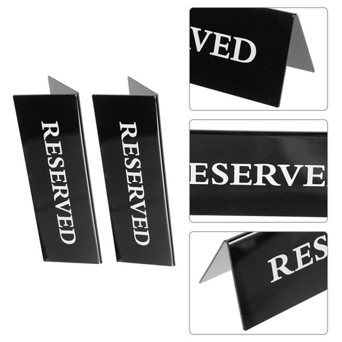 Pcs reserved table signs - 6,
