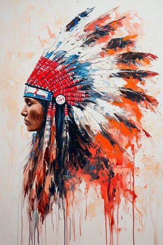 Native american indian - american,