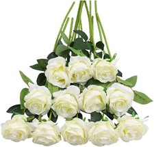 12 PCS Artificial Roses
