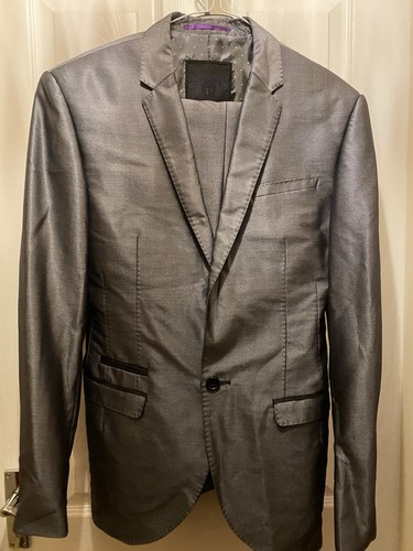 Men grey suit - men's, 36r
