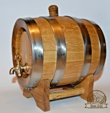 New Oak Barrel Multiple Sizes 1 2 3 4 5 6 10 15 20 liters
